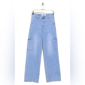 Flying Angel • Wide Leg Cargo Jean